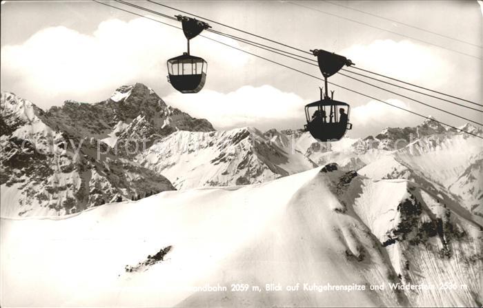Seilbahn Kanzelwand Kleinwalsertal Kuhgehrenspit