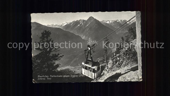 Seilbahn Penken Mayrhofen Tristner Zillertal