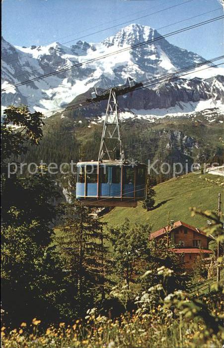 Seilbahn Schilthorn Mürren Breithorn