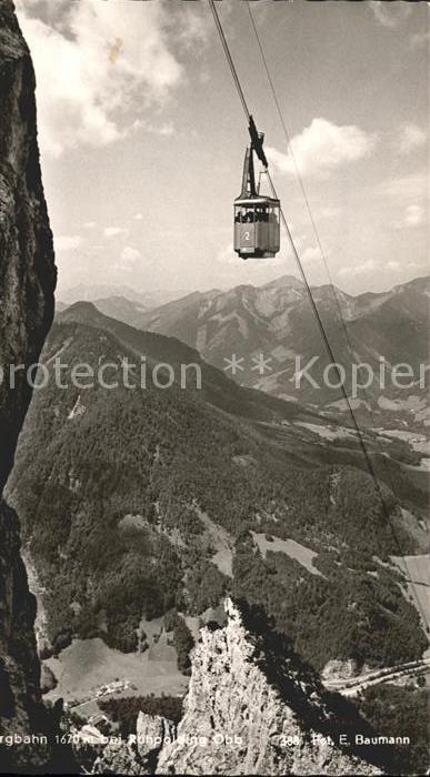 Seilbahn Rauschberg Ruhpolding Foto-E.-Baumann Nr. 388