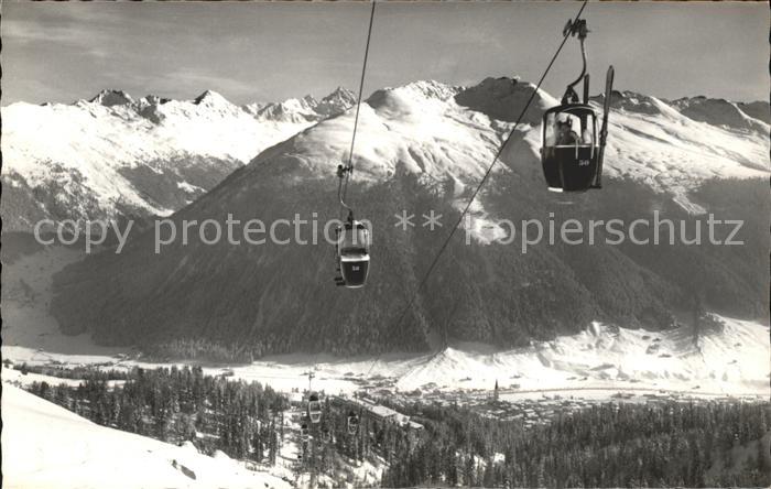 Seilbahn Schatzalp-Strelapass Davos Weisshorn Sc