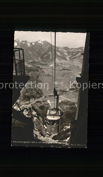 Seilbahn Rauschberg Hochgern Hochfelln