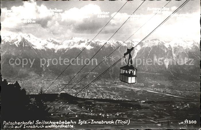 Seilbahn Patscherkofel Igls-Innsbruck Nordkette
