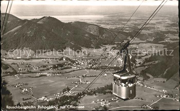 Seilbahn Rauschberg Ruhpolding Chiemsee