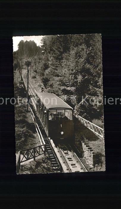 Zahnradbahn Sommerbergbahn Wildbad Schwarzwald