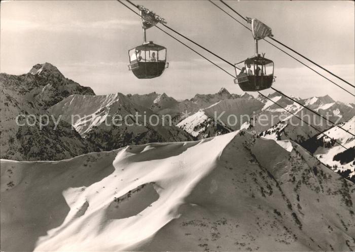 Seilbahn Kanzelwand Kleinwalsertal Kuhgehrenspitze