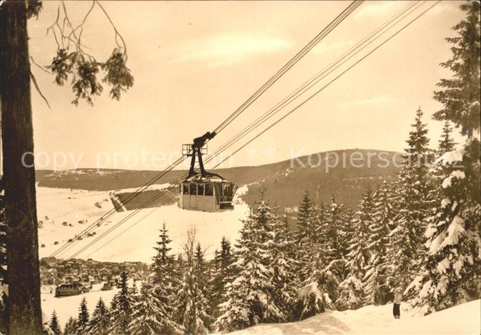 Seilbahn Oberwiesenthal Erzgebirge