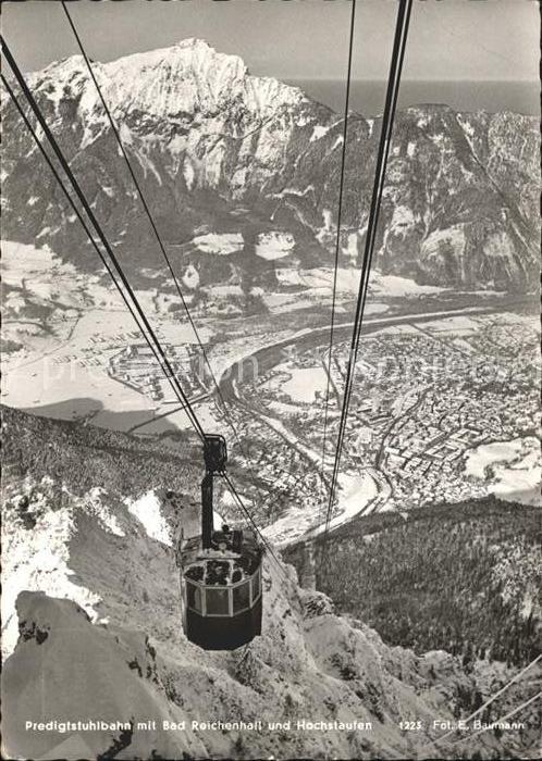 Seilbahn Predigtstuhl Bad Reichenhall Hochstaufen
