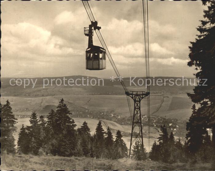 Seilbahn Fichtelberg Oberwiesenthal Erzgebirge