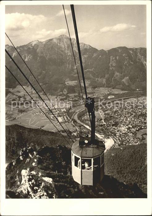 Seilbahn Predigtstuhl Bad Reichenhall Staufen