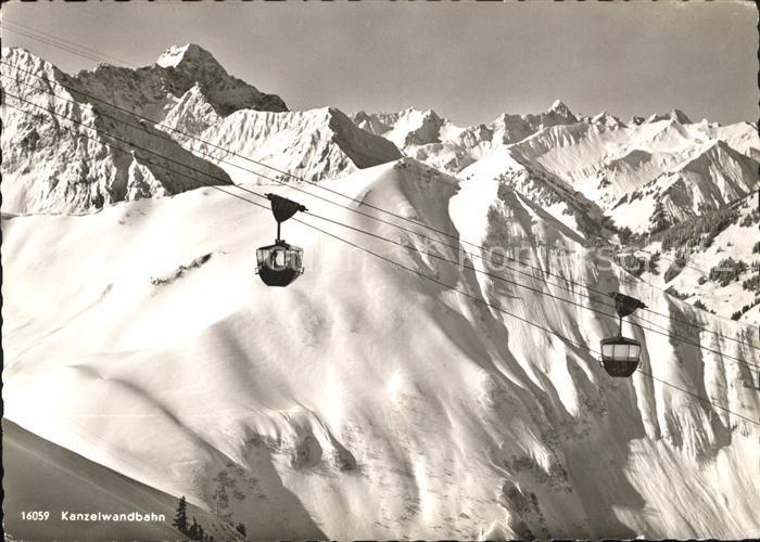 Seilbahn Kanzelwand Riezlern Kleinwalsertal