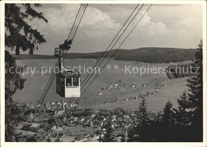 Seilbahn Oberwiesenthal Erzgebirge