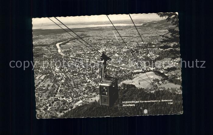 Seilbahn Dornbirn Bodensee Vorarlberg