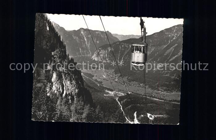 Seilbahn Obertraun-Dachstein Riesen-Eishoehlen Hallstaetter-See