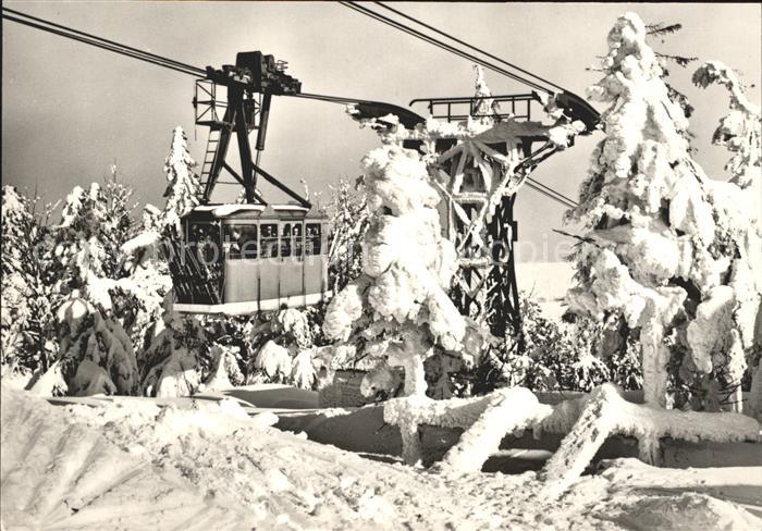 Seilbahn Fichtelberg Oberwiesenthal Erzgebirge
