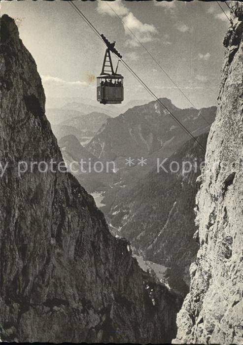 Seilbahn Rauschberg Ruhpolding Hoerndlwand Trauntal