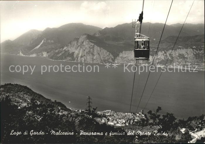 Seilbahn Monte Baldo Lago di Garda Malcesine