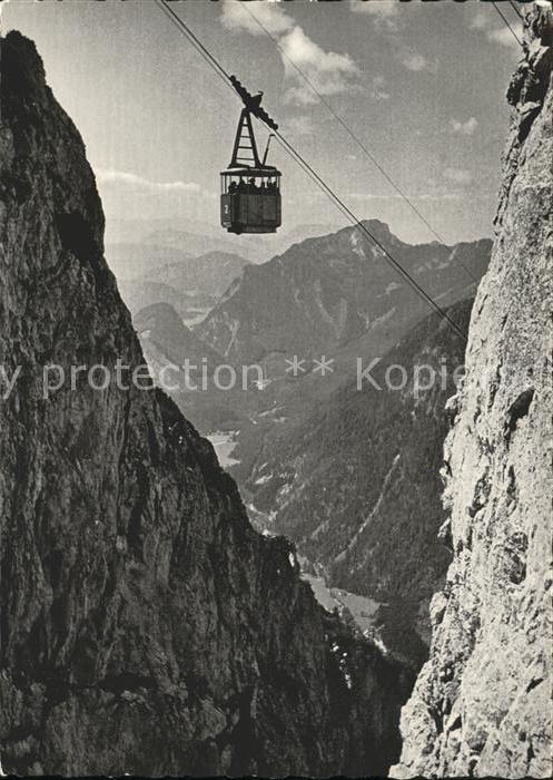 Seilbahn Rauschberg Ruhpolding Hoerndlwand Trauntal