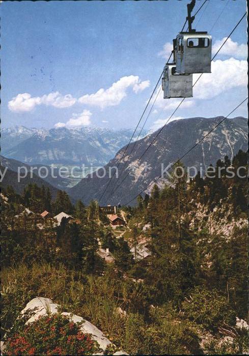 Seilbahn Berghaeuser Krippenbrunn Obertraun