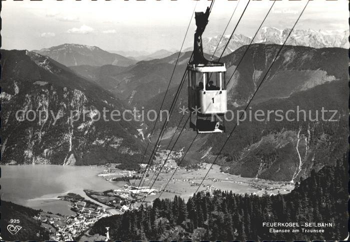 Seilbahn Feuerkogel Ebensee am Traunsee