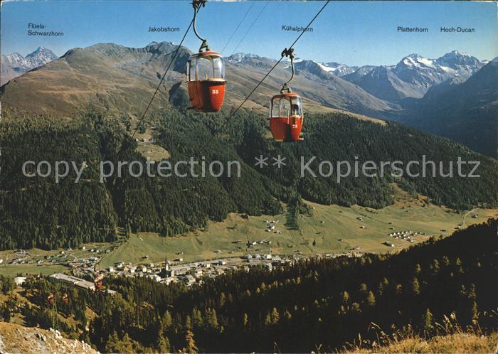 Seilbahn Schatzalp-Strelapass Davos Jakobshorn Hoch-Ducan