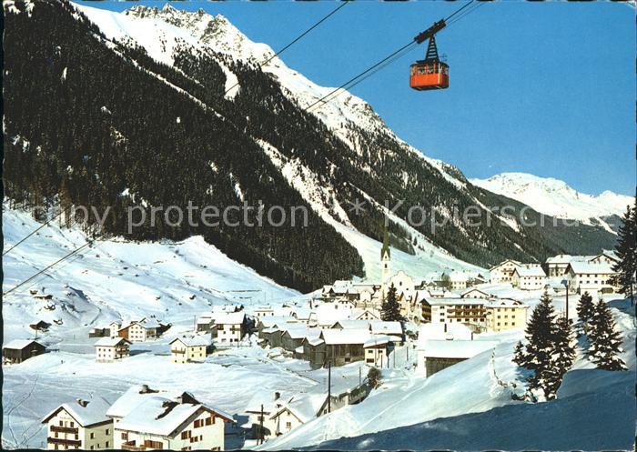 Seilbahn Silvretta Ischgl Paznauntal