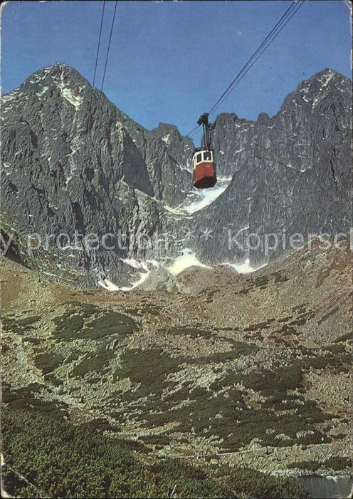 Seilbahn Vysoke Tatry Lomnicky Stit