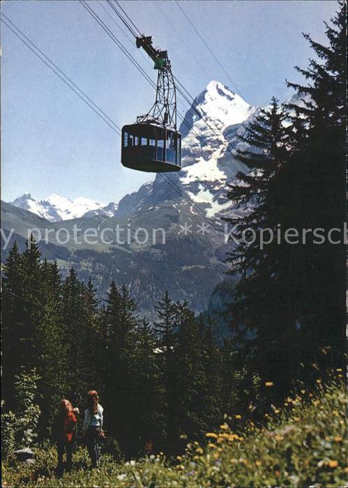 Seilbahn Schilthorn Muerren Eiger