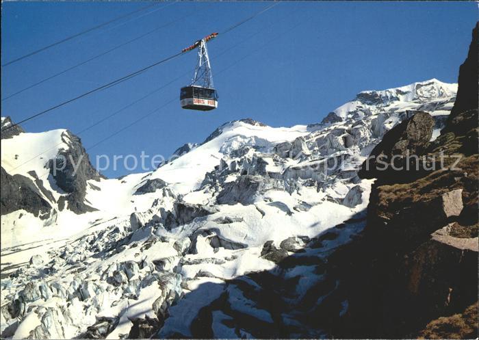 Seilbahn Laengfluh Saas-Fee Wallis Feegletscher Egginerjoch