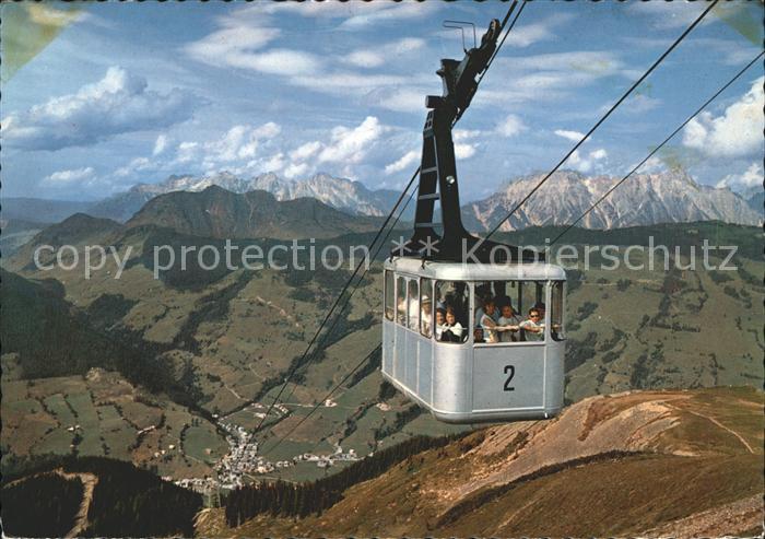 Seilbahn Schattberg Saalbach Loferer und Leoganger Steinberge