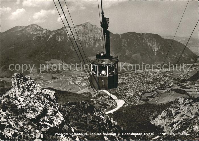 Seilbahn Predigtstuhl Bad Reichenhall Hochstaufen