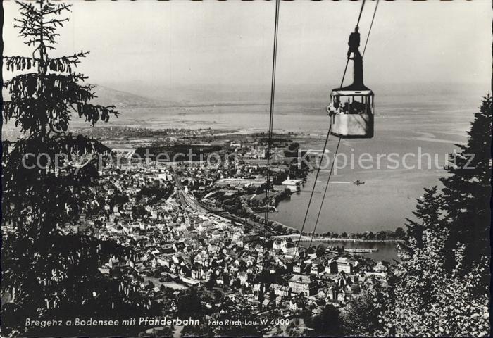 Seilbahn Pfaender Bregenz am Bodensee