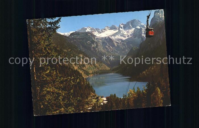 Seilbahn Gosaukamm Gosau-See Hoher Dachstein