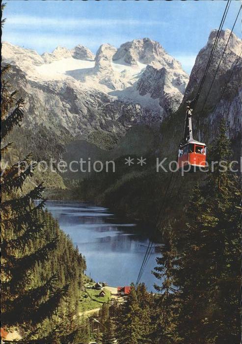 Seilbahn Gosaukamm Gosau-See Hoher Dachstein Gablonzer Haus