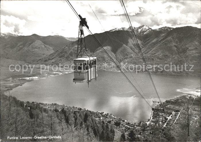 Seilbahn Funivia Locarno-Orselina-Cardada