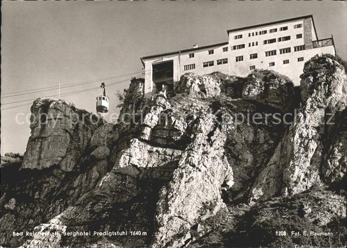 Seilbahn Predigtstuhl Bad Reichenhall Berghotel