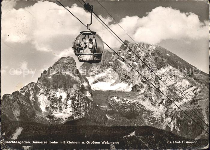 Seilbahn Jenner Berchtesgaden Kleiner und Grosser Watzmann
