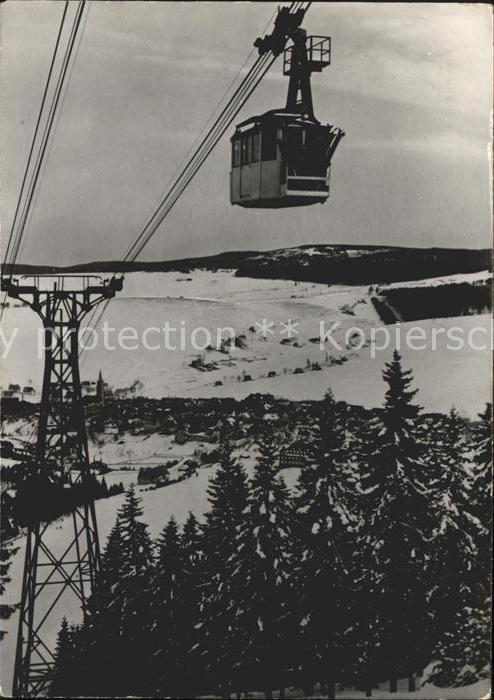 Seilbahn Oberwiesenthal Erzgebirge