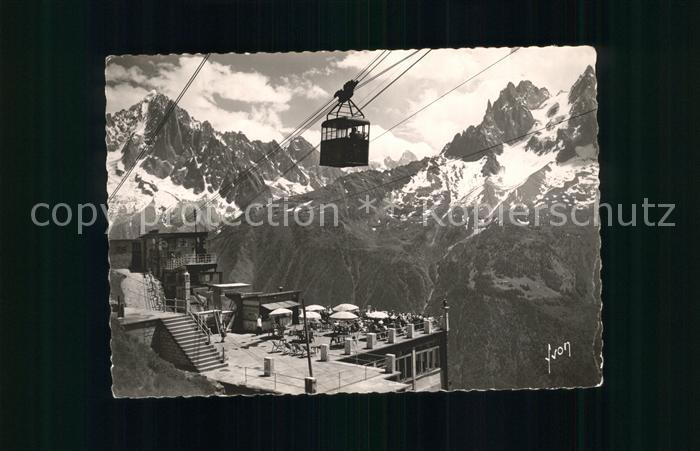 Seilbahn Terrasse du Pavillon de Plan-Praz Chamonix-Mont-Blanc