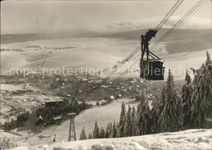 Seilbahn Fichtelberg Oberwiesenthal Erzgebirge