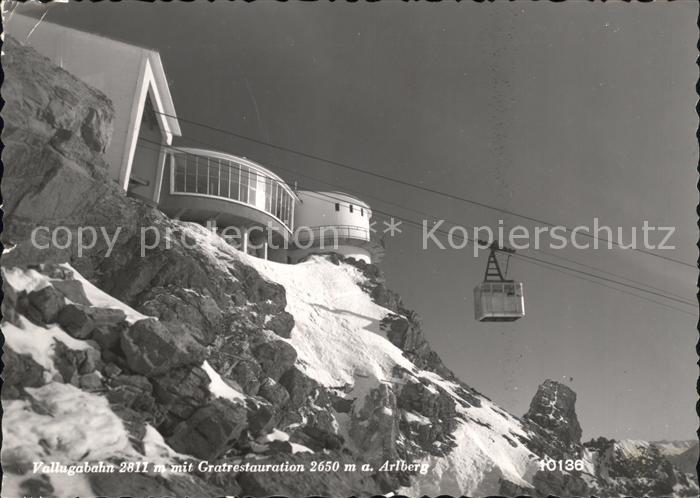 Seilbahn Valluga Gratrestauration St. Anton am Arlberg