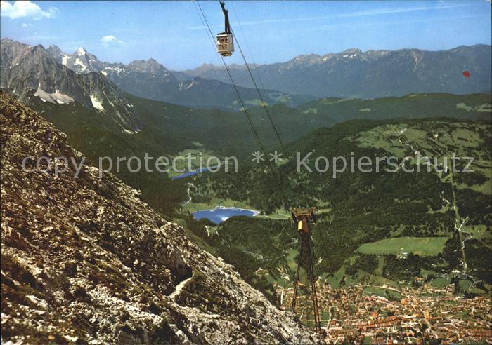 Seilbahn Karwendel Mittenwald Lautersee Ferchensee