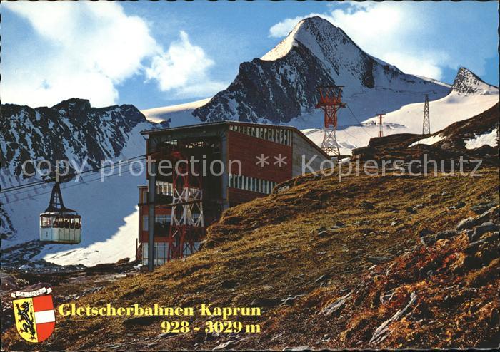 Seilbahn Gletscherbahnen Kaprun Bergstation Kitzsteinhorn