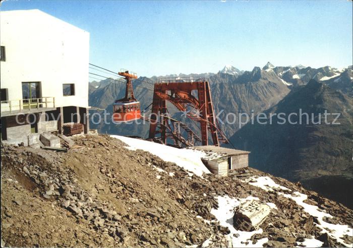 Seilbahn Otztaler Gletscherbahn Sölden Ötztal Be