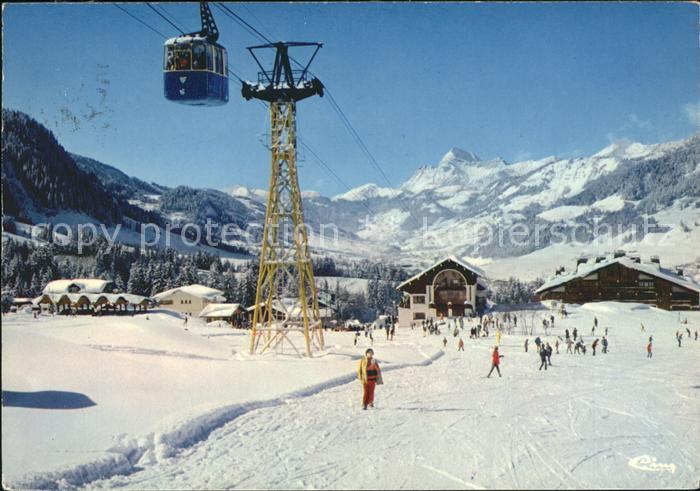 Seilbahn Mont Arbois Megeve Mont Charvin