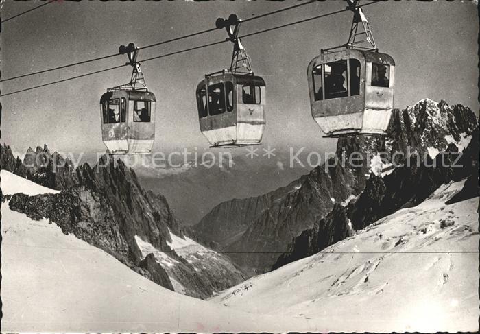 Seilbahn Aiguille du Midi Col du Geant Chamonix-Mont-Blanc