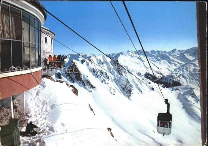Seilbahn Valluga St. Anton am Arlberg Station Vallugagrat