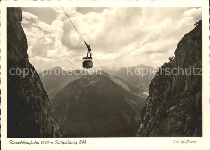 Seilbahn Rauschberg Ruhpolding