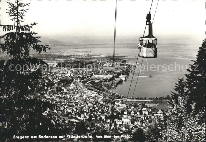 Seilbahn Pfaender Bregenz am Bodensee