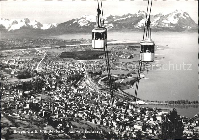 Seilbahn Pfaender Bregenz am Bodensee